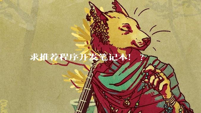 求推荐程序开发笔记本！?