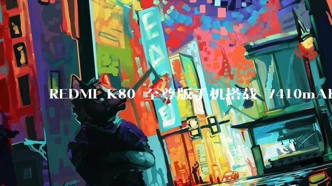 REDMI K80 至尊版手机搭载 7410mAh 电池，此款手机有哪些亮点？